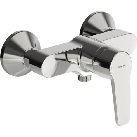 Mezclador de ducha HANSA HANSAPOLO, proyección 110mm, 46510090, (1/4)