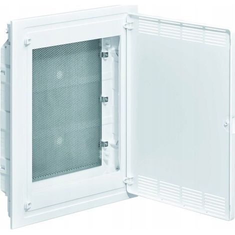 Quadro di distribuzione multimediale modulare a incasso 3x18 con piastra di montaggio Golf VF318PZF