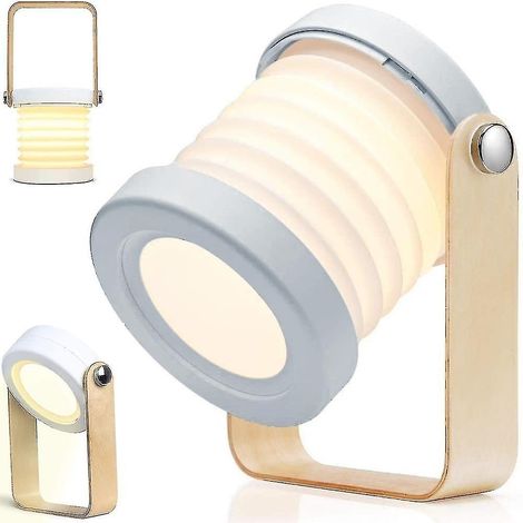 Lampe de bureau portable LED, batterie rechargeable 4000 mAh avec port USB (1/5)