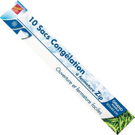 Gefrierbeutel Zip X10 Beutel 30x40 - Publi Embal