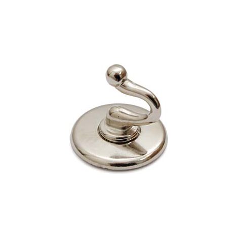 GANCI ADESIVI SMERALDO CROMO- - ø mm.36 - 20 pezzi