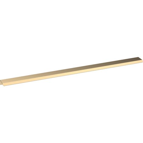 Finger Pull Handle, 500mm (320mm Centres) - Brushed Brass