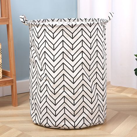 Zusammenklappbare Wäschekörbe (45 cm), große Wäschekörbe aus Stoff zur Aufbewahrung von Kleidung, zur Organisation von Kinderzimmern und Spielzeug (1/5)
