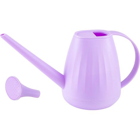 Arrosoir de 2 L, Arrosoir Jardin, Arrosoir Plante Interieur,Outils de Jardinage pour Arosoires D'intérieur, Arrosoir Léger avec Bec Long, pour Fleurs de Jardin, Les Plantes Succulentes, Violet (1/4)