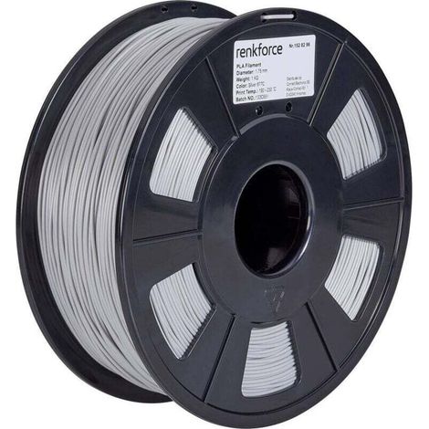 Trywise RF-4511204 Filament PLA 1.75 mm 1000 g argent 1 pc(s) A338752
