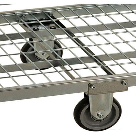 Ruote da Ø125 mm montate in posizione centrale - Kongamek KM300-MHB