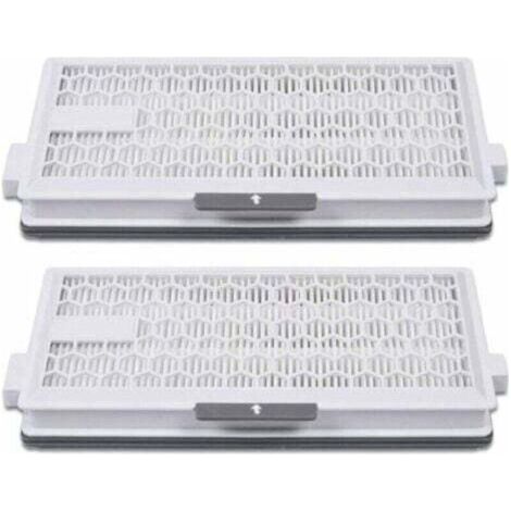 2er-Pack Airclean Plus 50 HEPA-Filter für Miele Complete C3 Powerline Staubsauger, S8340, Air Clean SF-HA 50 für Complete C2 C3 Compact C1 C2-2, 2er-Pack Ersatzteile (1/4)