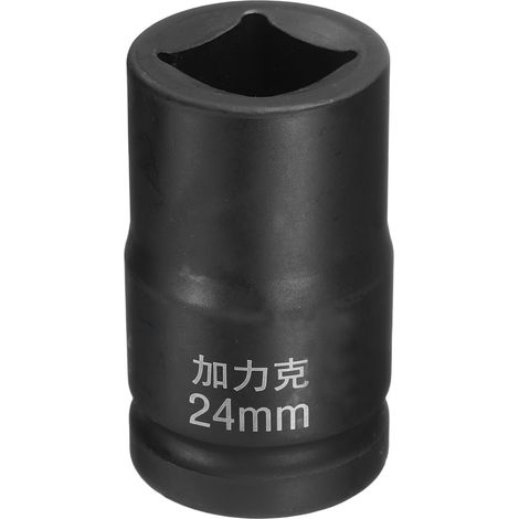 4 Pointe Douille Carrée 1" Drive Par 24mm Douille à Choc 40CR (1/5)