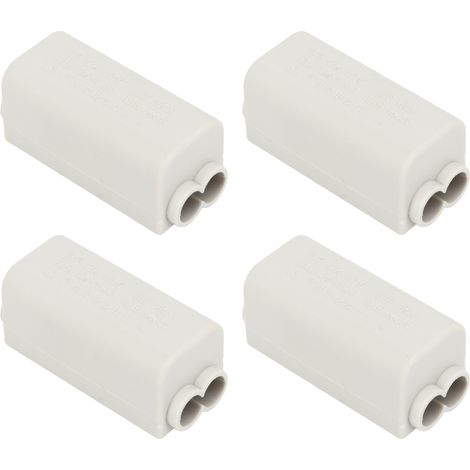 Bloc de bornes à connexion rapide ZK-1310 2 entrées 2 sorties avec connecteur en cuivre électroplaqué, connecteur bout à bout haute puissance, 1000 V. (1/5)