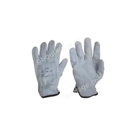 Gants de manutention tout cuir vachette élastique de serrage (1/3)