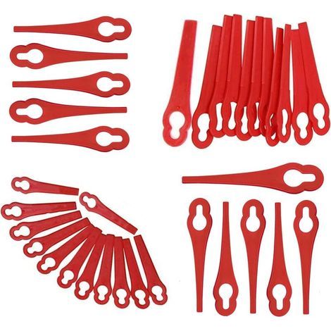 Lot de 150 Lames en Plastique de Rechange pour Coupe Bordure Florabest LIDL (1/4)