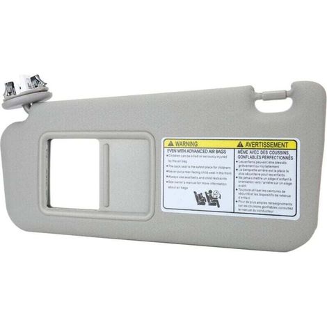 Pare Soleil Conducteur Berlingo 46 Cm, Pare Soleil, Pare-Soleil de Voiture, Pare-Soleil côté conducteur Gauche 74320-42501-B2 pièces de Camion de Voiture adaptées pour 2006-2009 Gris