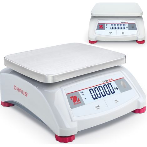 Báscula de control para hostelería VALOR 1000 de 6 kg/1 g - OHAUS V12P6 (1/5)