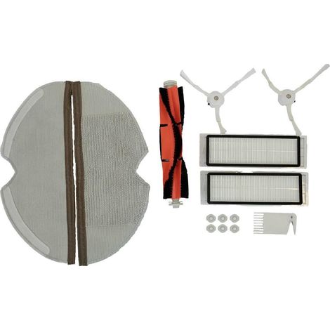 Scanpart kit di accessori neri per aspiratore
