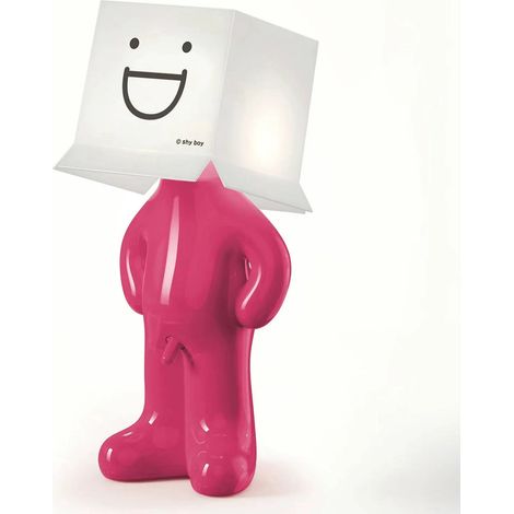 Lampe de bureau créative à prise USB (rose) pour garçons joueurs, avec design plissé, lampe de lecture LED plissée unique (1/3)