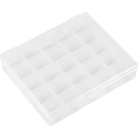 Unit Bobbin Box Plastic Sewing Machine Bobbins Transparent