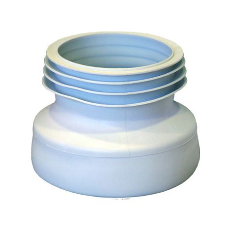 Raccordo in gomma per WC 110 mm (1/2)