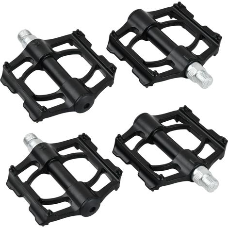 Fahrradpedale, 9/16 Zoll flache Pedale für Mountainbikes und Rennräder, rutschfeste Fahrradpedale, Plattformpedale aus Aluminiumlegierung für Mountainbikes, Schotterräder und Trekkingräder