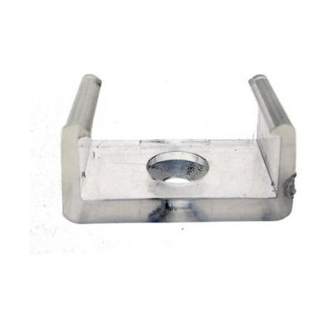 Clip Guida Gancio PC Per Fissaggio a Muro Del Profilo Barra Alluminio Standard e Da Incasso BA1707 BA2507 BA5208 BA1715 BA2515 BA5209 (1/3)