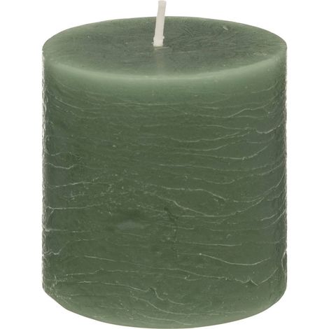 Vela rústica - verde eucalipto - 220 g - Atmosphera créateur d'intérieur