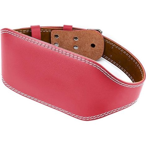 Cintura fitness - Cintura per sollevamento pesi - Supporto per schiena e zona lombare - Allenamento di forza - Fitness - Palestra domestica - Rosa - Taglia M
