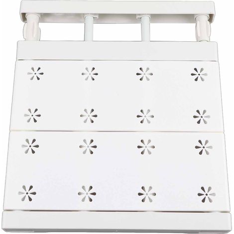 Séparateurs de placard, séparateurs d'étagères, séparateurs de placard extensibles et perforés pour une organisation optimale. Longueur : 11,81 à 15,75 po. (1/5)