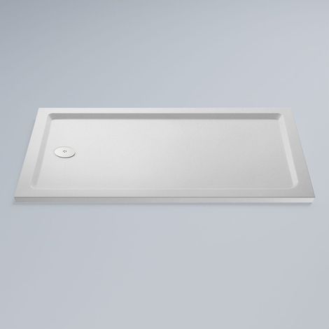 Nuie Pearlstone Slip Resistant Bath Replacement Rectangular Shower Tray 1700mm x 700mm (1/3)