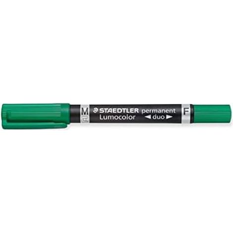 Marqueur Permanent - Pointe Fine Ogive - Encre Indélébile UV Résistante - Lot De 10 - Vert (1/2)