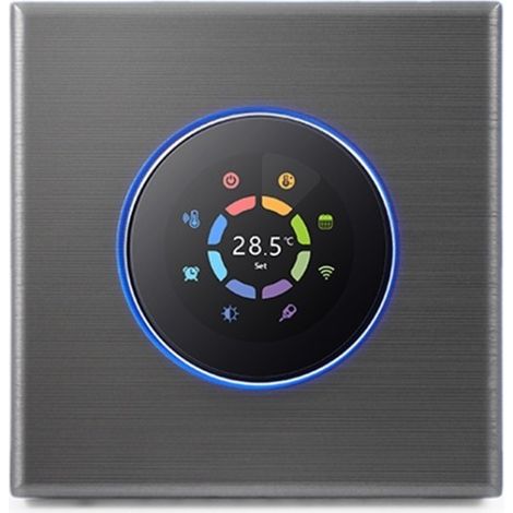 Termostato WiFi Beca BAC-7000ALW con Manopola Grigio