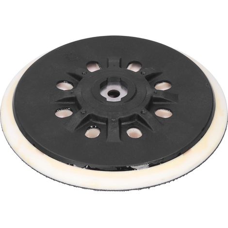 Disque de polissage 6 pouces, 17 trous, support de ponçage auto-agrippant, ABS, fournitures industrielles (1/5)