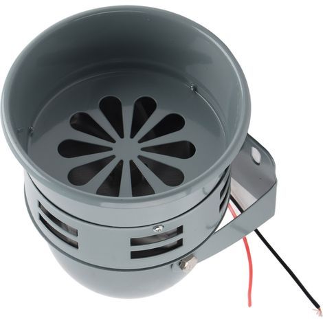 Klaxon de voiture, haut-parleur de klaxon électrique 12V de sirène d'alarme de moteur de voiture à 110dB (1/5)