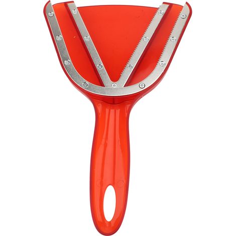 Ouvre-bouteille multifonctionnel, réglable, antidérapant, facile à utiliser et portable, avec bouchon à visser, idéal pour la cuisine, de couleur rouge. (1/5)