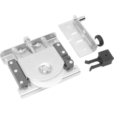 Porte de placard roulette de meuble anti-déraillement galet de porte coulissante pour porte d'armoire grande taille (1/5)