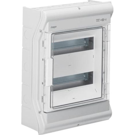 Quadro elettrico Hager ve212pn IP65 resistente UV 24 moduli