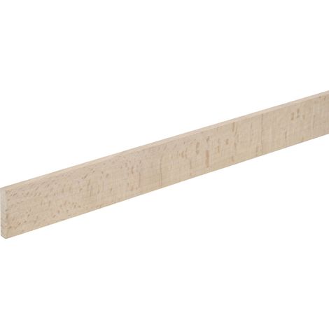 FN Neuhofer Flachleiste 210 cm 30 x 5 mm Buche Leisten (1/3)