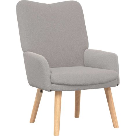 Fauteuil relax  Fauteuil Gris clair 63 x 67 x 94 cm (1/5)