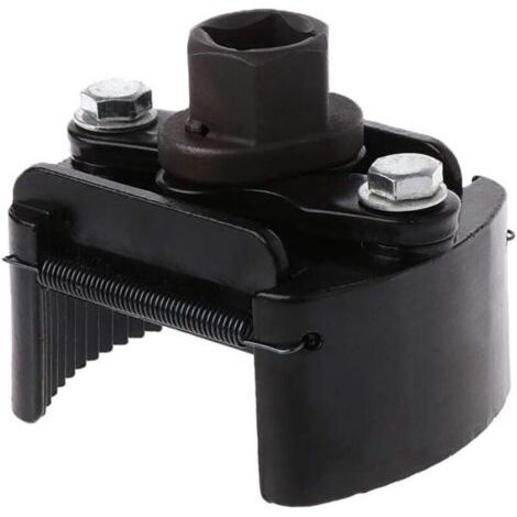 Clé Filtre à Huile Carré Universelle Réglable 1/2 inch Noir (60-80mm) (1/5)