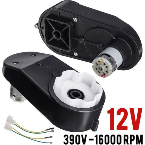 royaluxe -1 paire 12V 390 16000 tr/min boite de vitesse de mot électrique (1/5)