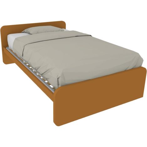 Letto una piazza e mezza con rete, ideale per camerette - Zolfo (1/5)