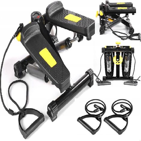 Fitness-Stepper für Treppenübungen mit Schrittzähler, 2-in-1-Trainingsstepper