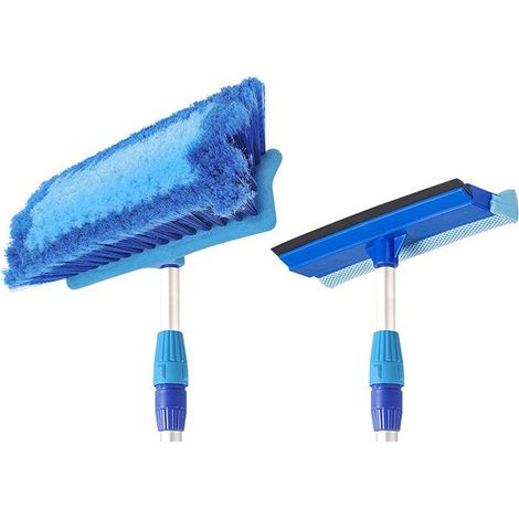 Spazzola per lavaggio Manico telescopico Heavy Duty da 3 metri (1/4)