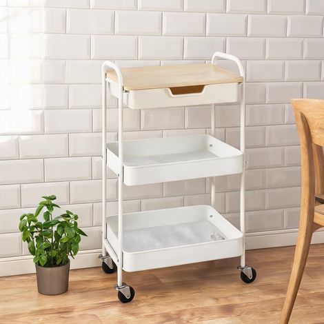 Armoire de rangement en acier plastique 43,9 x 30,5 x 75,6 cm (1/5)