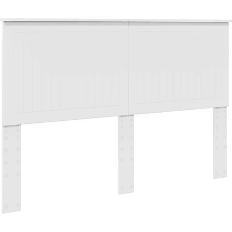 Maison Exclusive - Testiera con testiera Bianco 150 cm Legno multistrato