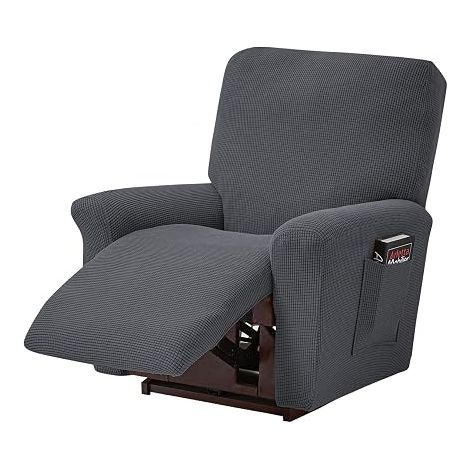 Housse de fauteuil extensible en polyester-élasthanne, 4 (1/5)