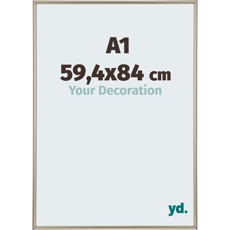 Cadre Puzzle A1 - 59.4x84 cm - Champagne - Plastique - Annecy. (1/5)