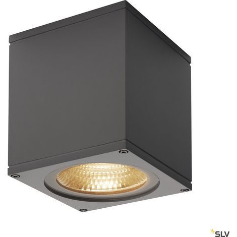 Plafonnier extérieur BIG THEO gris LED 21W 3000K IP44 - SLV - 234535 (1/5)