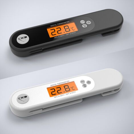BUNTHAUS PA Thermomètre de cuisson pliable, petite unité numérique pliable -50300℃ thermomètre pour la cuisson (1/4)