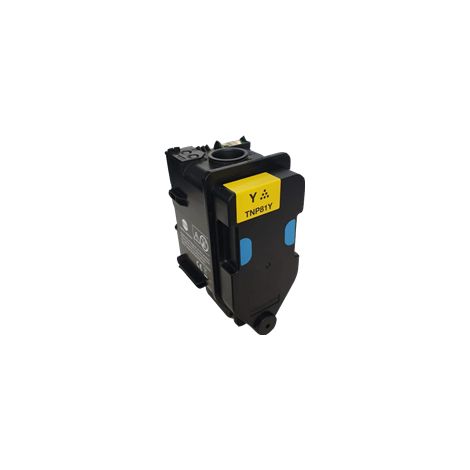 KONICA MINOLTA Toner amarillo TNP81 para Bizhub C3300i C4000i/AAJW251