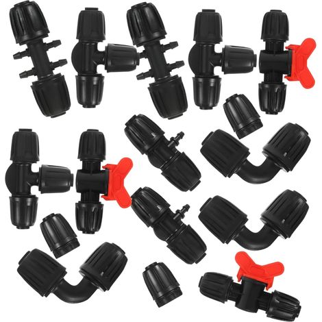 pi ces Lot Raccords PE pour Syst me Irrigation Goutte Goutte (1/5)