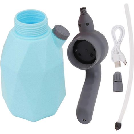Pulvérisateur de jardin électrique de 2 litres, petit pulvérisateur rechargeable, arroseur automatique, modèle standard bleu, intelligent. (1/5)